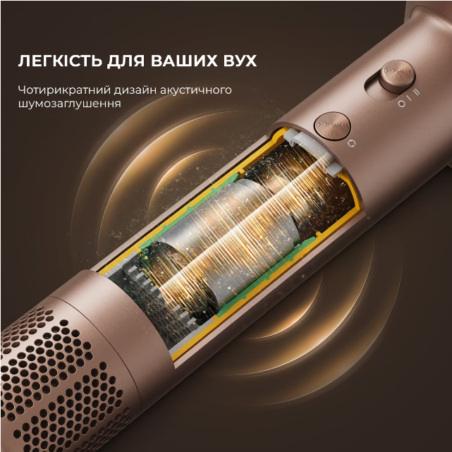 Фен Dreamе Hair Dryer Glory-RS (AHD6A-RS) фото №8