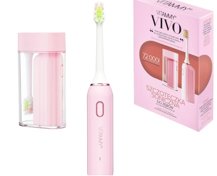 Зубна щітка Vitammy VIVO Pink