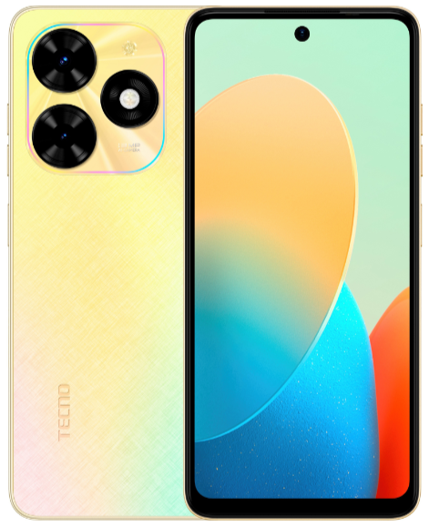 Смартфон Tecno Spark Go 2024 (BG6) 3/64GB Alpenglow Gold (4894947018077)