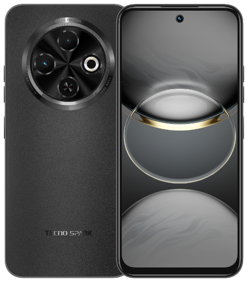 Смартфон Tecno Spark 30C (KL5n) 4/128GB Orbit Black (4894947051746)