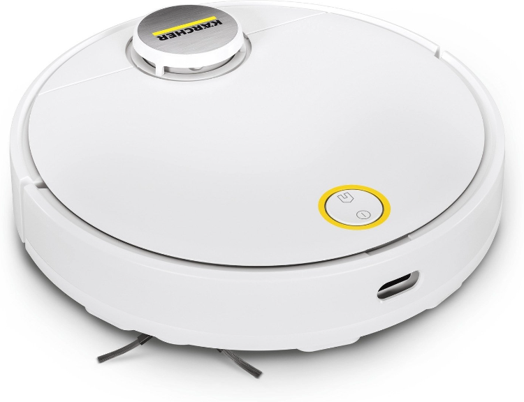Пилосос Karcher Робот-пилосос Karcher RCV 3, 400Вт, h=9.4см, вологе прибирання, конт пил -0.5л, вода -0.17л, автон. фото №2