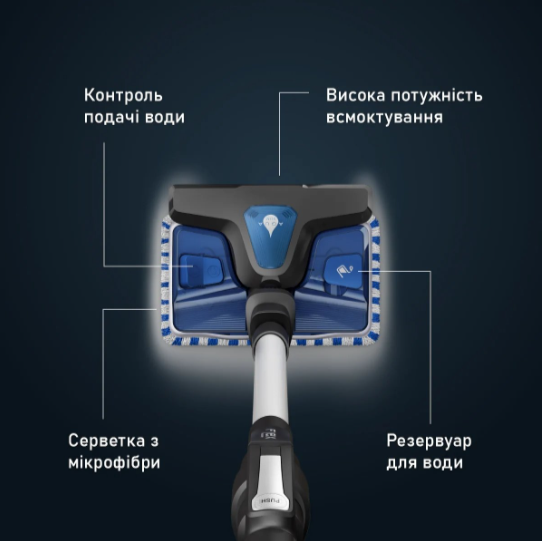 Пилосос Rowenta X-Force 9.6 Aqua Alnimal (RH20C7WO) фото №13