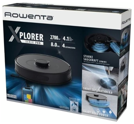 Пилосос Rowenta X-Plorer Serie 75 S (RR8575WH) фото №4
