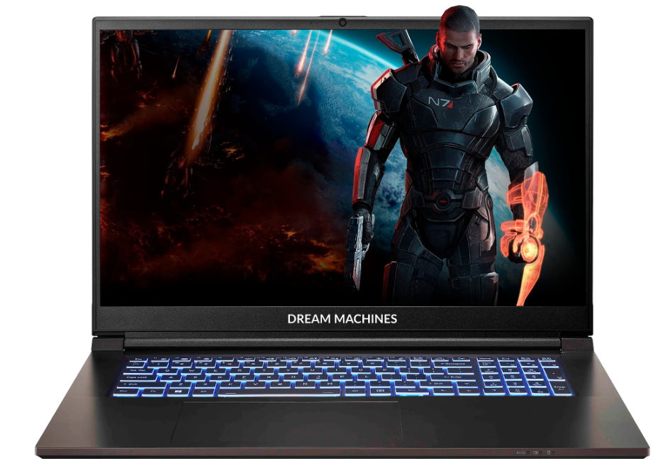 Ноутбук Dream Machines RG4050-17 (RG4050-17UA31) Black фото №2