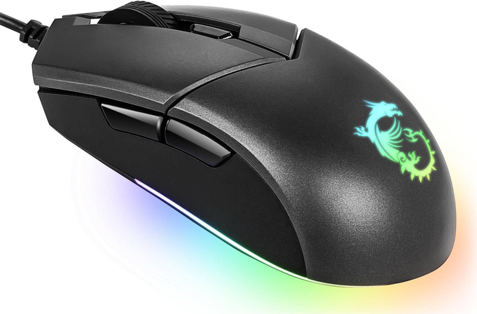Комп'ютерна миша MSI Clutch GM11 Black RGB (S12-0402020-CLA) фото №2