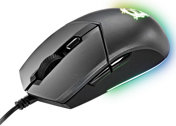 Комп'ютерна миша MSI Clutch GM11 Black RGB (S12-0402020-CLA) фото №3