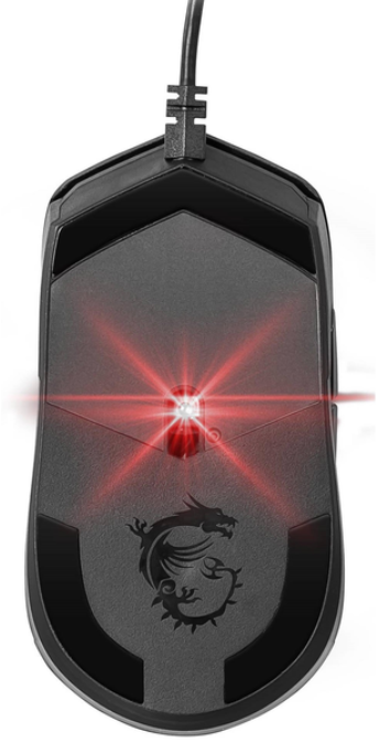 Комп'ютерна миша MSI Clutch GM11 Black RGB (S12-0402020-CLA) фото №5