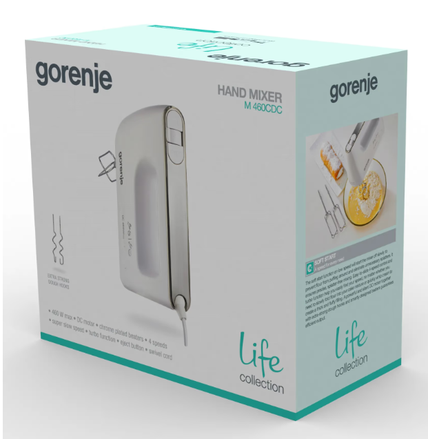 Міксер Gorenje M 460 CDC (LW-2213G1) фото №6