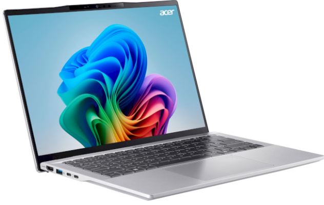 Ноутбук Acer Swift 14 AI SF14-61T-R6JL Pure Silver (NX.J1CEU.001) фото №4