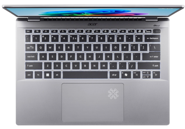Ноутбук Acer Swift 14 AI SF14-61T-R6JL Pure Silver (NX.J1CEU.001) фото №5