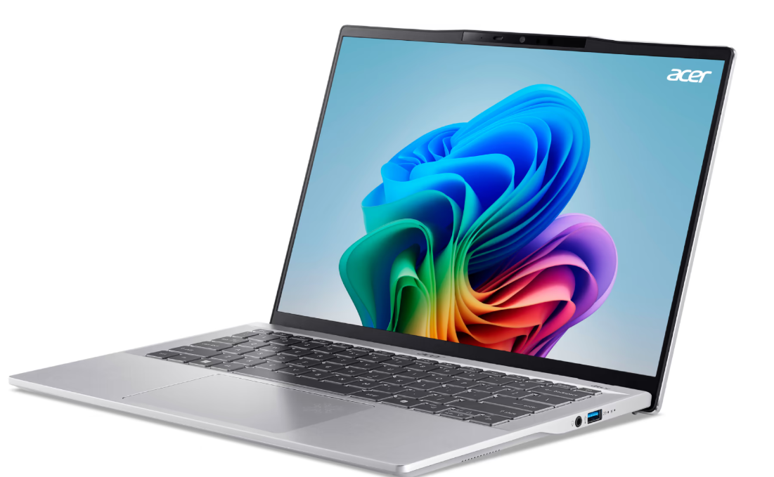 Ноутбук Acer Swift 14 AI SF14-61T (NX.J1CEU.002) сріблястий фото №2