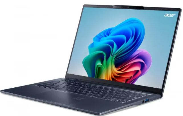 Ноутбук Acer Swift 14 AI SF14-51 (NX.J2KEU.003) Steam Blue фото №2