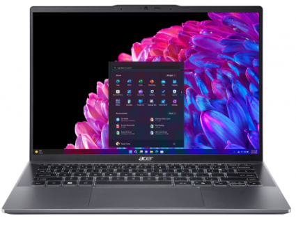 Ноутбук Acer Swift Go 14 SFG14-63 (NX.KYLEU.002) Steel Gray фото №2