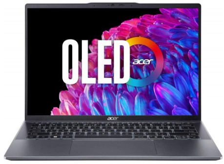Ноутбук Acer Swift Go 14 SFG14-63 (NX.KYLEU.005) Steel Gray