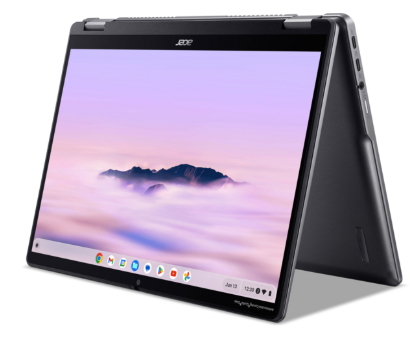 Ноутбук Acer Chromebook Plus Spin 514 CP514-4HN (NX.KYQEU.001) Steel Gray фото №2