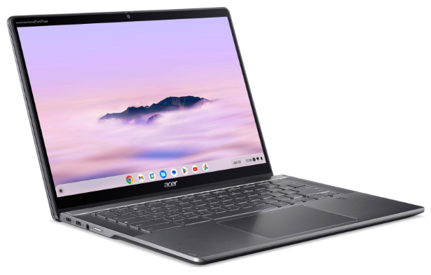 Ноутбук Acer Chromebook Plus Spin 514 CP514-4HN (NX.KYQEU.002) Steel Gray фото №3