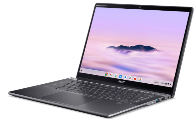 Ноутбук Acer Chromebook Plus Spin 514 CP514-4HN (NX.KYQEU.002) Steel Gray фото №4