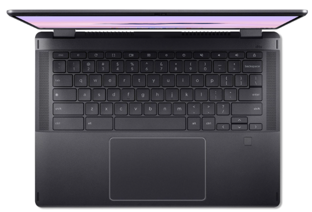 Ноутбук Acer Chromebook Plus Spin 514 CP514-4HN (NX.KYQEU.002) Steel Gray фото №5