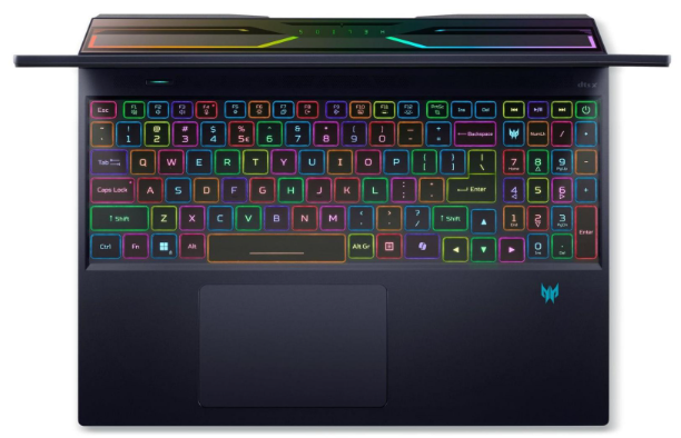Ноутбук Acer Predator Helios 16 PH16-72 (NH.QR9EU.001) Abyssal Black фото №7