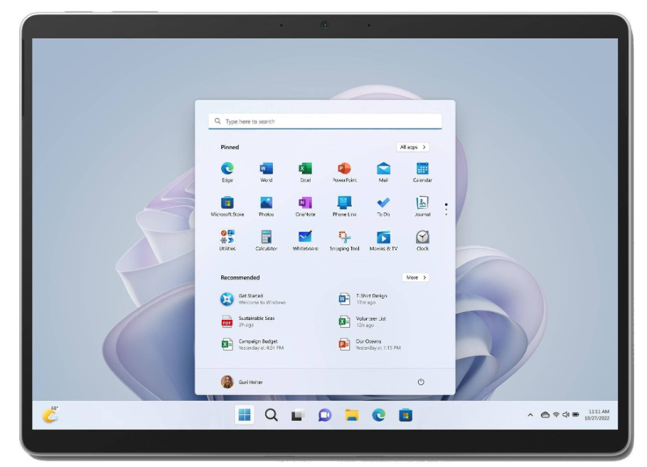 Планшет Microsoft Surface Pro 9 13'' 32/1TB Wi-Fi (QLQ-00001) Platinum