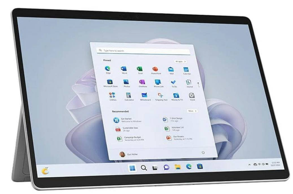 Планшет Microsoft Surface Pro 9 13'' 32/1TB Wi-Fi (QLQ-00001) Platinum фото №3
