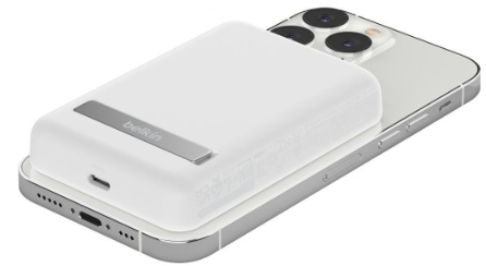 Мобильная батарея Belkin Magnetic Wireless 5000mAh White (BPD004BTWT) фото №5