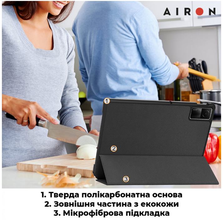 Чохол для планшета AirOn Premium Xiaomi Redmi Pad SE 11" 2023   Film (4822352781105) фото №9