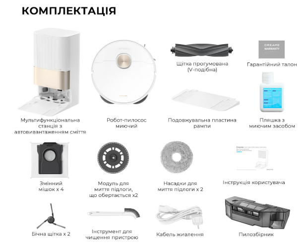 Dreamе Bot X40 Ultra White (RLX63CE-Wh) фото №2