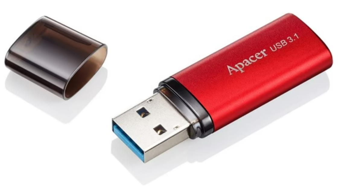 Флешка Apacer USB 3.1 AH25B 128Gb Red фото №2