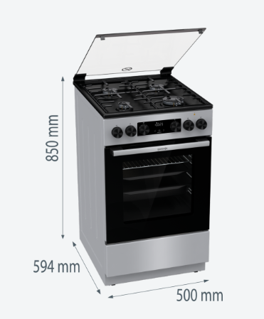 Плита Gorenje MEKS5121S фото №5