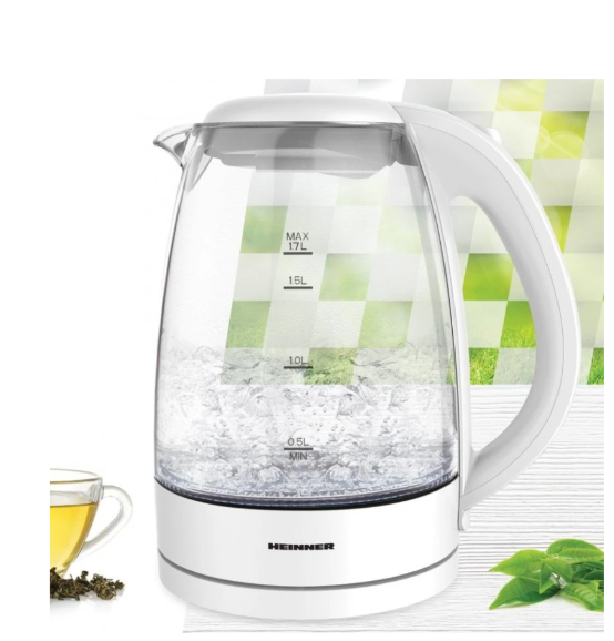 Электрический чайник HEINNER HEK-2200GWH фото №2