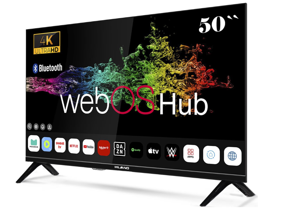 Телевизор Milano 50UHDT2WH24