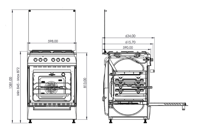 Плита Grunhelm AG6612BR-0 фото №6