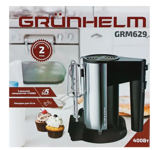 Миксер Grunhelm GRM629 фото №4