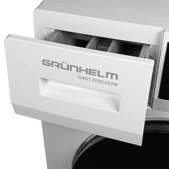 Пральна машина  Grunhelm GWDT-FF8514D2W фото №7