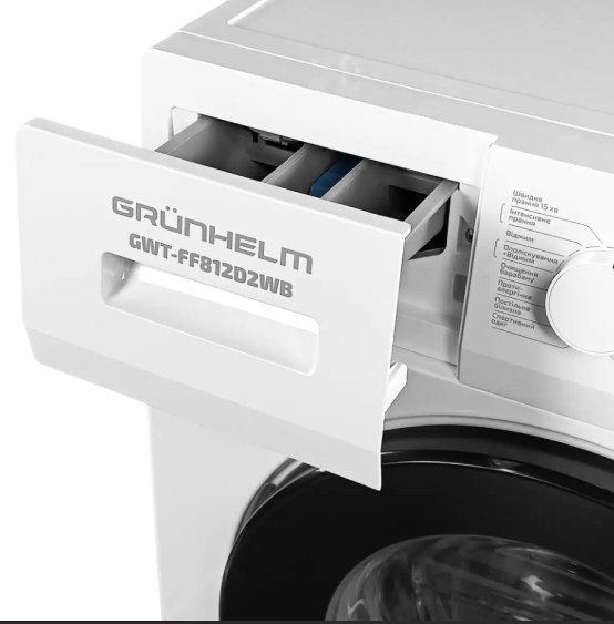 Стиральная машина Grunhelm GWT-FF812D2WB фото №5