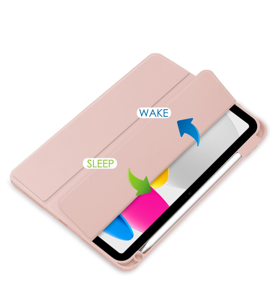 Чохол для планшета BeCover Soft Edge BeCover Apple iPad 10.9" 2022 Rose Gold (709186) фото №3