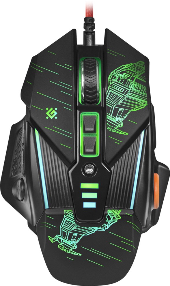 Компьютерная мыш Defender sTarx GM-390L 8кнопок грузики