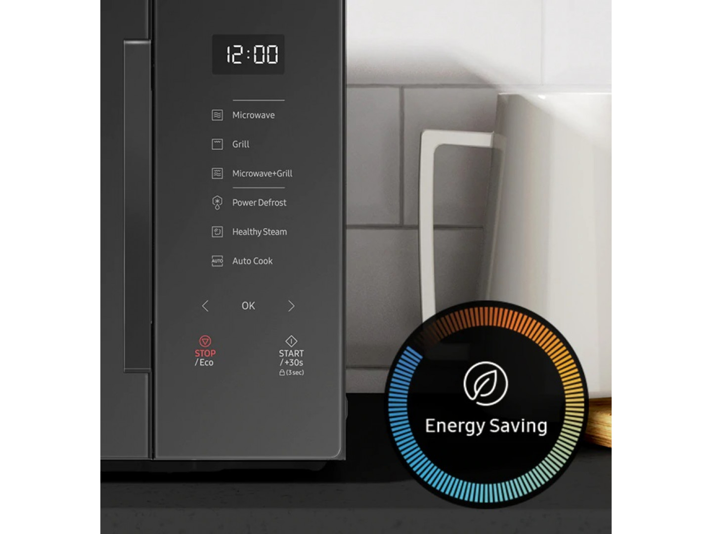 Микроволновая печь Samsung MS30T5018AW/BW фото №9