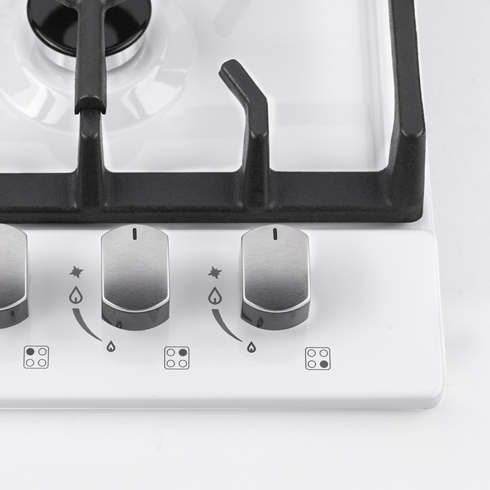 Варильна поверхня Pyramida PFE 643 white Luxe фото №2