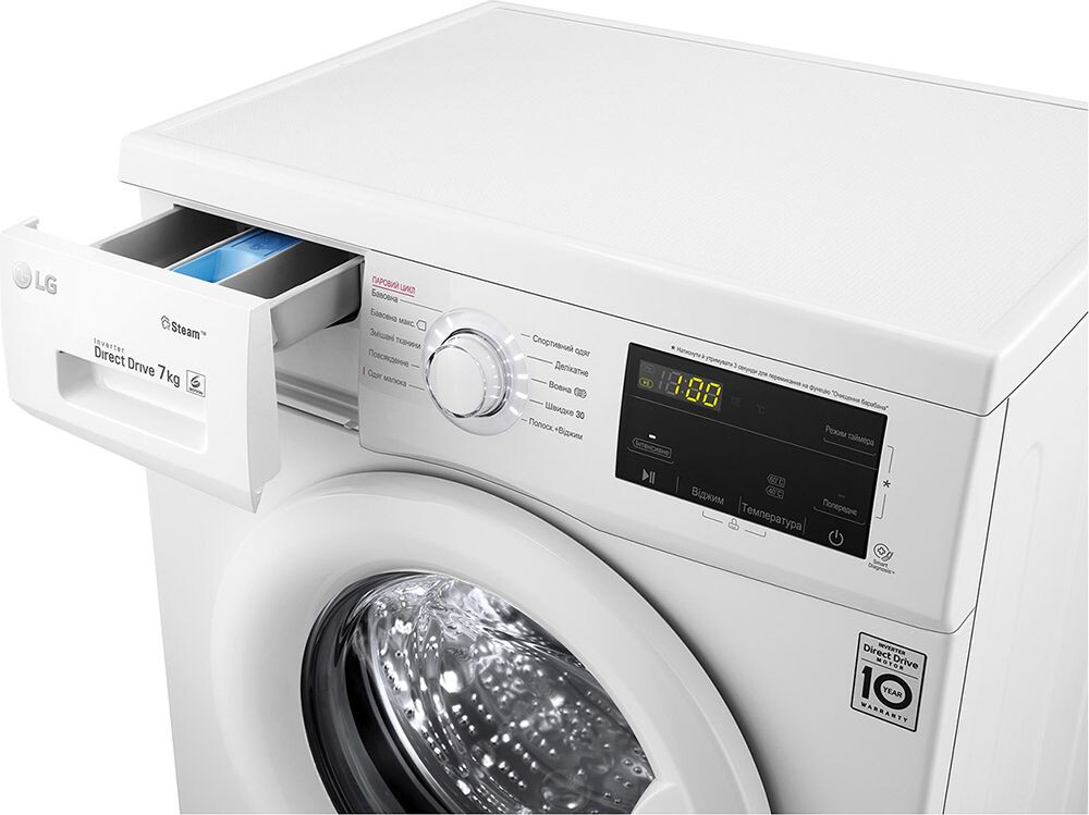 Пральна машина  LG F2J3HS0W фото №5