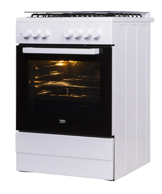 Плита  Beko FSM 62120 DW фото №7