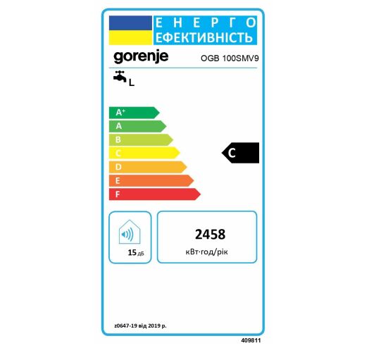 Водонагреватель Gorenje OGB100SMV9 фото №3