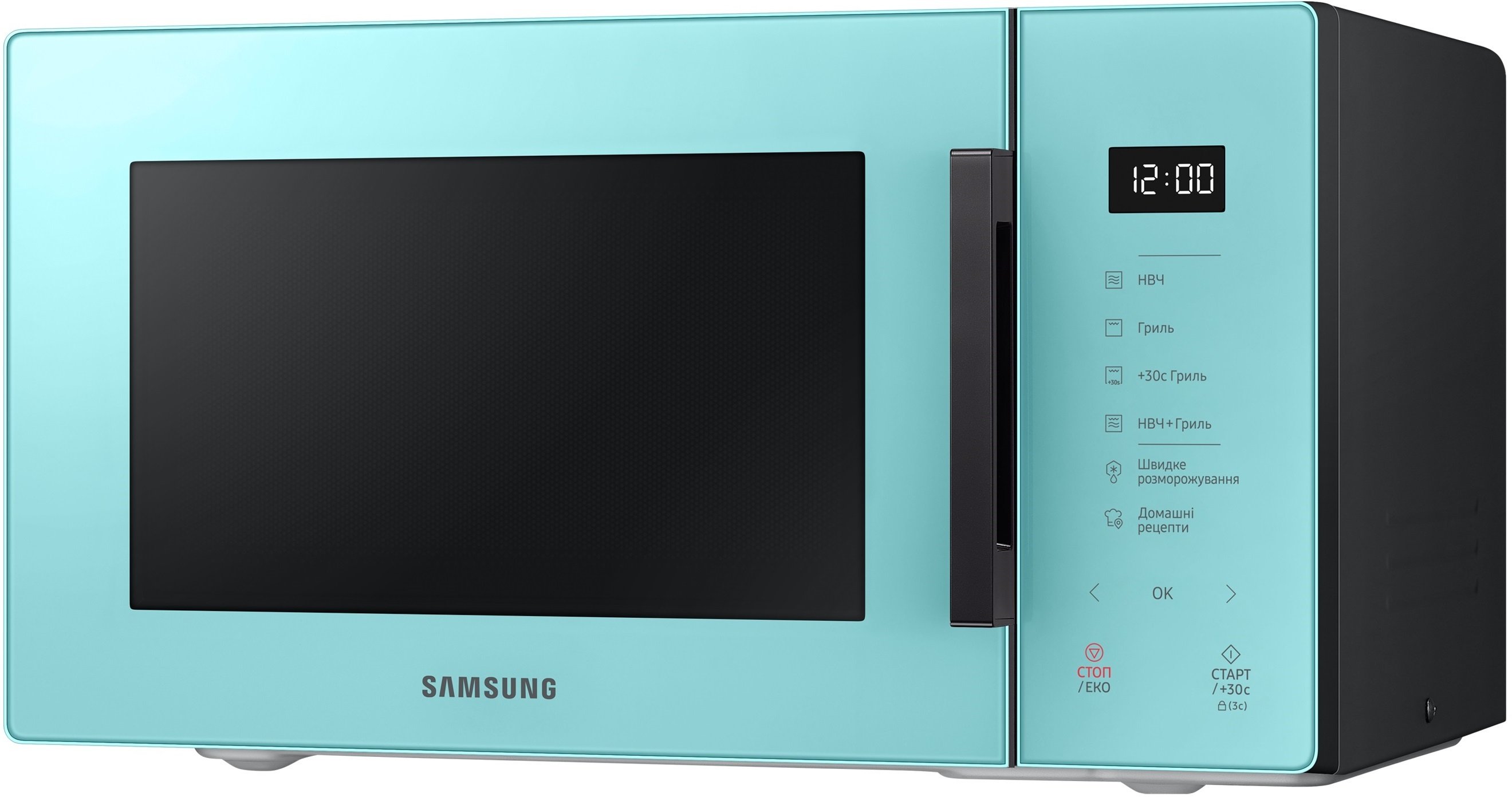 Мікрохвильова піч Samsung MG23T5018AN/UA фото №2