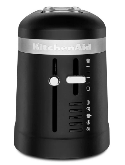 Тостер KitchenAid 5KMT3115EOB на 2 тоста 1 довгий слот чорний фото №2