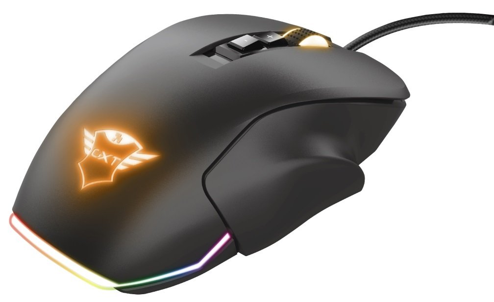 Компьютерная мыш Trust GXT 970 Morfix Customisable Blue (23764) фото №7