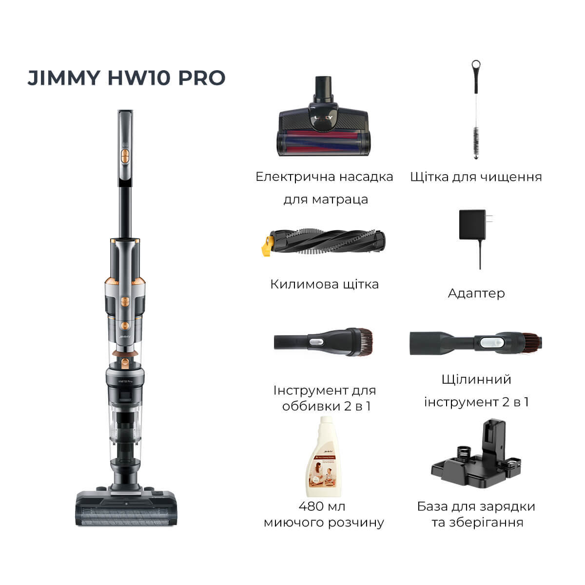 Пылесос Jimmy Jimmy HW10 Pro фото №2