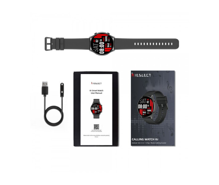 Smart годинник Kieslect Smart Calling Watch Ks Black фото №3