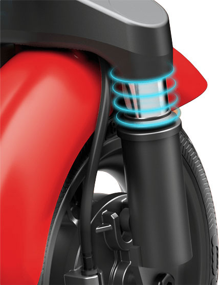 Електросамокат YADEA KS3 500W Black/Red фото №3