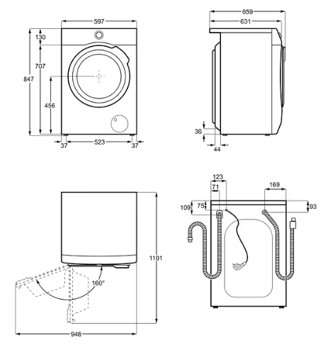 Стиральная машина Electrolux EW8F161PSUC фото №7